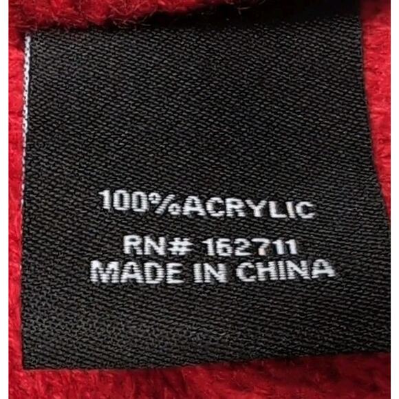 33 Degrees Ugly Christmas Sweater Womens Size XXL Red White Snowflakes NEW NWT - Picture 9 of 15